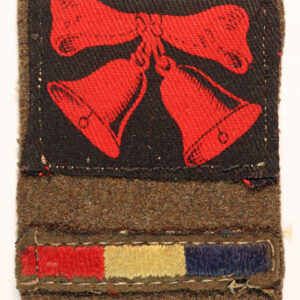 47th London Division WW2 Formation Sign Badge with R.E.M.E. Arm of Service Strip – CALICO PRINTERS —  Lot No. 5777 - Image 2