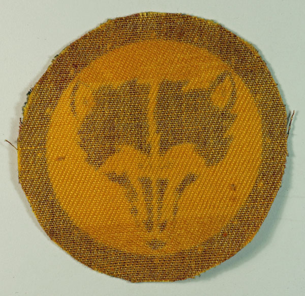8th ARMOURED BRIGADE WW2 Printed Formation Sign Badge – CALICO PRINTERS ...