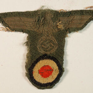 GERMAN ARMY WW2 M43 Trapezoid Cap Eagle And Insignis Badge —  Lot No. 5743 - Image 2