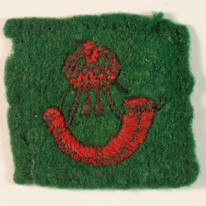 155th REGIMENT, ROYAL ARMOURED CORPS (15th Bttn. D.L.I.) WW2 Formation Sign Badge – SCARCE  —  Lot No. 5889 - Image 3
