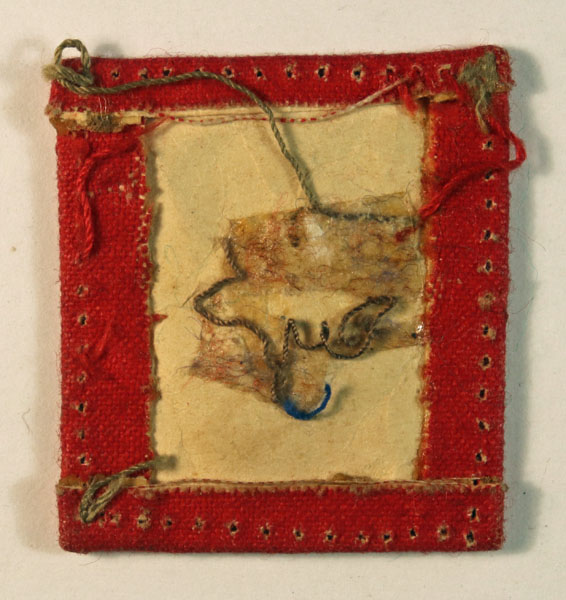 223rd Independent Infantry Brigade WW2 Printed Cloth Formation Sign Badge – SCARCE – CALICO PRINTERS — Lot No. 5986 - Image 3