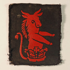 1st AIR LANDING BRIGADE GROUP WW2 Painted Formation Sign Badge – DISPLAY PATENTS – SCARCE —  Lot No. 6066/SF11 - Image 2
