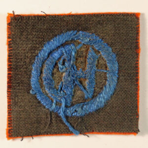 9th (HIGHLAND) DIVISION Inter-War Embroidered Felt Formation Sign Badge – RARE — Lot No. 6083 - Image 3