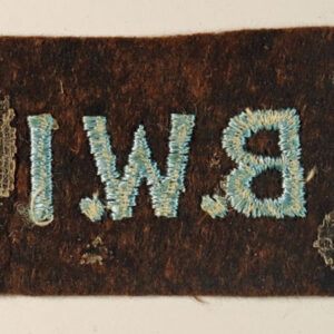 B.W.I. – British West Indies – R.A.F. WW2 Embroidered Nationality Shoulder Title Badge  —  Lot No. 6095 - Image 3