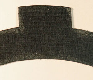 49th EDMONTON REGT. WW2 Canadian Printed Shoulder Title Badge – CALICO PRINTERS – SCARCE  —  Lot No. 5884 - Image 3