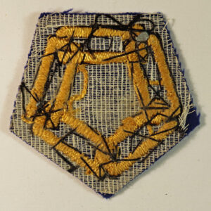 H.Q. WESTERN EUROPE – COMMANDER IN CHIEF Embroidered Felt Formation Sign Badge – RARE  —  Lot No. 6101 - Image 3