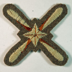 R.F.C. – Flight Sergeant Royal Flying Corps WW1 Embroidered Felt Rank Arm Badge – SCARCE — Lot No. 5906 - Image 2