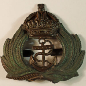 ROYAL NAVAL DIVISION WW1 Officer’s Bronze Metal Cap Badge —  Lot No. 6065/WW1-5 - Image 2