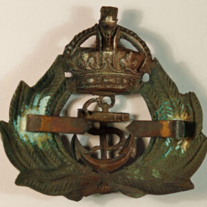 ROYAL NAVAL DIVISION WW1 Officer’s Bronze Metal Cap Badge —  Lot No. 6065/WW1-5 - Image 3