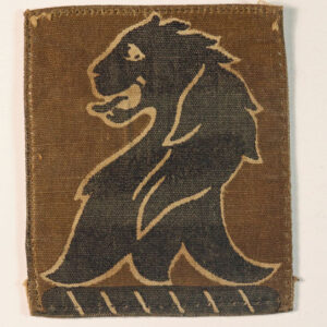 10th ANTI-AIRCRAFT Division WW2 Printed Formation Sign Badge ---  Lot No. 6120