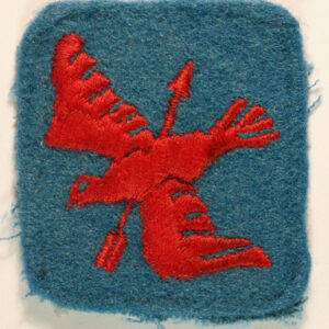 1st ANTI-AIRCRAFT CORPS WW2 Embroidered Felt Formation Sign Badge - SCARCE  ---   Lot No. 6112