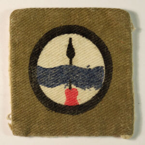 202nd (ASSAM) L of C Area WW2 Printed Formation Sign Badge ---  Lot No. 6180