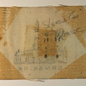 22nd CORPS TROOPS ORDNANCE FIELD PARK, R.A.O.C. 1st Pattern Printed Cloth Formation Sign Badge – CALICO PRINTERS — Lot No. 6122 - Image 3