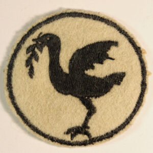 23rd Armoured Brigade WW2 Embroidered Cloth Formation Sign Badge --- Lot No. 6171