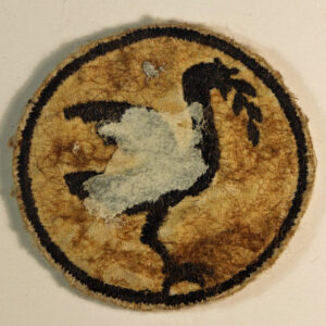 23rd Armoured Brigade WW2 Embroidered Cloth Formation Sign Badge — Lot No. 6171 - Image 3