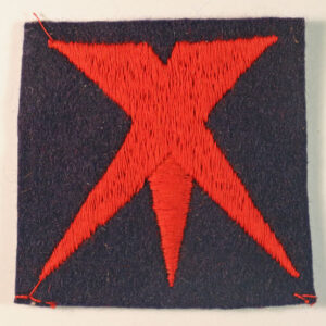 304th INDEPENDENT INFANTRY BRIGADE WW2 Embroidered Cloth Formation Sign Badge --- Lot No. 6135
