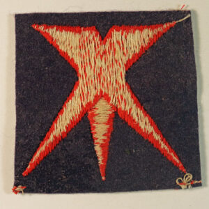 304th INDEPENDENT INFANTRY BRIGADE WW2 Embroidered Cloth Formation Sign Badge — Lot No. 6135 - Image 3