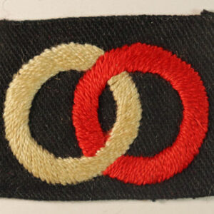 36th INFANTRY DIVISION WW2 Embroidered Cloth Formation Sign Badge  ---  Lot No. 6173