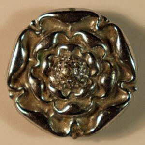 49th WEST RIDING DIVISION - 1st Pattern Inter-War White Metal Formation Sign Badge - J.R.GAUNT LONDON --- Lot No. 6128