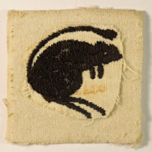 4th ARMOURED BRIGADE WW2 Embroidered Felt Formation Sign Badge  —  Lot No. 6166 - Image 3