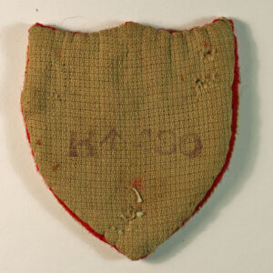 505th L of C AREA, INDIA WW2  Embroidered Felt Formation Sign Badge —  Lot No. 6136 - Image 3