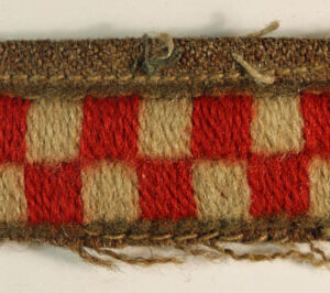 54th (ARGYLL & SUTHERLAND HIGHLANDERS) LIGHT ANTI-AIRCRAFT REGIMENT R.A. WW2 Embroidered Formation Sign Badge --- Lot No. 6129