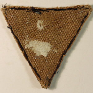 79th Armoured Division WW2 Printed Cloth Formation Sign Badge – CALICO PRINTERS — Lot No. 6177 - Image 3