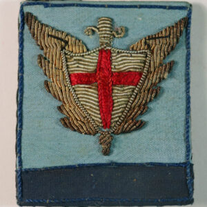 ALLIED LAND FORCES SOUTH EAST ASIA WW2 Bullion Formation Sign Badge ---  Lot No. 6137