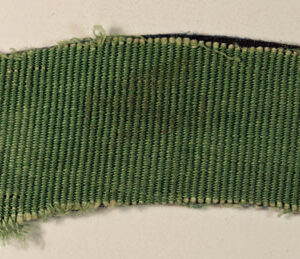 C.M.S.C. WW2 Canadian British Made Printed Shoulder Title Badge – CALICO PRINTERS —  Lot No. 6186 - Image 3