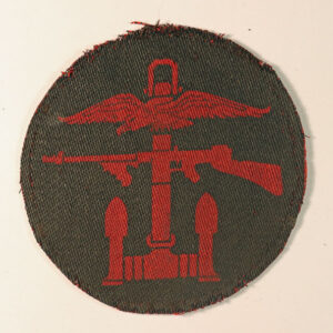 COMBINED OPERATIONS WW2 Printed Formation Sign Badge - CALICO PRINTERS  ---  Lot No. 6189
