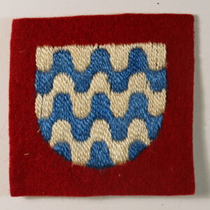 H.Q. ALLIED ARMIES IN ITALY WW2 British Made Embroidered Formation Sign Badge ---  Lot No. 6192