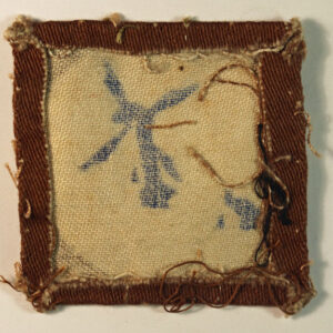 NETHERLANDS DISTRICT WW2 Printed Formation Sign Badge – CALICO PRINTERS — Lot No. 6141 - Image 3