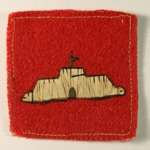PESHAWAR DISTRICT WW2 Embroidered Formation Sign Badge ---  Lot No. 6199