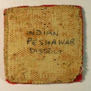PESHAWAR DISTRICT WW2 Embroidered Formation Sign Badge —  Lot No. 6199 - Image 3