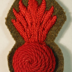 ROYAL MARINE SIEGE REGIMENT WW2 Arm Badge ---  Lot No. 6207