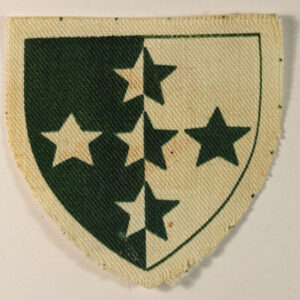 SOUTHERN COMMAND (Royal Army Dental Corps) WW2 Printed Formation Sign Badge - SCARCE - CALICO PRINTERS ---  Lot No. 6158
