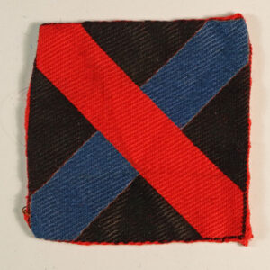 10th INDIAN DIVISION WW2 Printed Cloth Formation Sign Badge - CALICO PRINTERS ---  Lot No. 6222