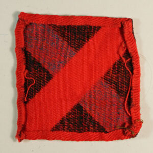 10th INDIAN DIVISION WW2 Printed Cloth Formation Sign Badge – CALICO PRINTERS —  Lot No. 6222 - Image 3