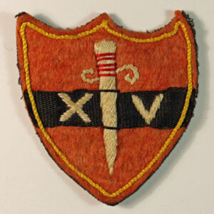 14th ARMY WW2 Indian Embroidered Formation Sign Badge - VARIANT  ---  Lot No. 6269