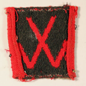 15th INDIAN CORPS – XV INDIAN CORPS WW2 Embroidered Formation Sign Badge —  Lot No. 6325 - Image 3