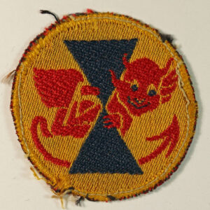 21st ARMOURED BRIGADE WW2 Italian Made Embroidered Formation Sign Badge  ---  Lot No. 6328