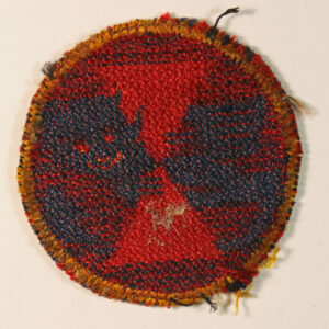 21st ARMOURED BRIGADE WW2 Italian Made Embroidered Formation Sign Badge  —  Lot No. 6328 - Image 3