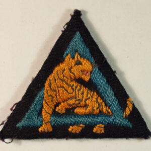 26th Indian Division WW2 Variant Embroidered Cloth Formation Sign Badge ---  Lot No. 6272