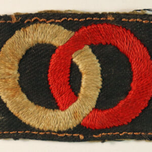 36th INFANTRY DIVISION WW2 Embroidered Cloth Formation Sign Badge  ---  Lot No. 6274