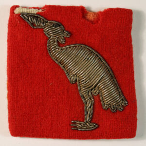 404th (EAST BENGAL) L of C Area WW2 Bullion Embroidered Formation Sign Badge ---  Lot No. 6231