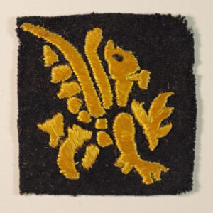 43rd (Wessex) Division WW2 Embroidered Cloth Formation Sign Badge --- Lot No. 6275