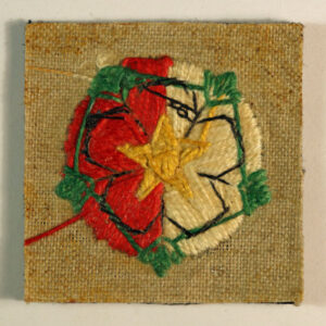 6th Bttn. YORK & LANCASTER REGIMENT WW2 Regimental Flash Badge — Lot No. 6266 - Image 3