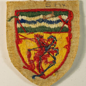 7th Bttn. B COMPANY, MIDDLESEX REGIMENT Embroidered Formation Sign Badge — Lot No. 6219 - Image 3