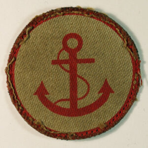8th G.H.Q. TROOPS - Royal Engineers Beach Groups WW2 Printed Cloth Formation Sign Badge - CALICO PRINTERS --- Lot No. 6221