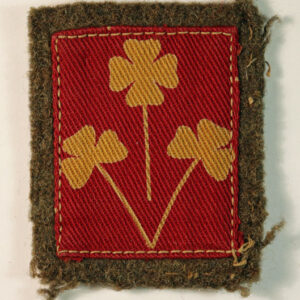 8th INDIAN DIVISION WW2 Printed Cloth Formation Sign Badge - CALICO PRINTERS ---  Lot No. 6319